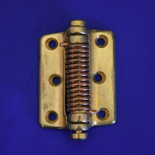 3" x 2.5" Solid Brass Spring Hinges